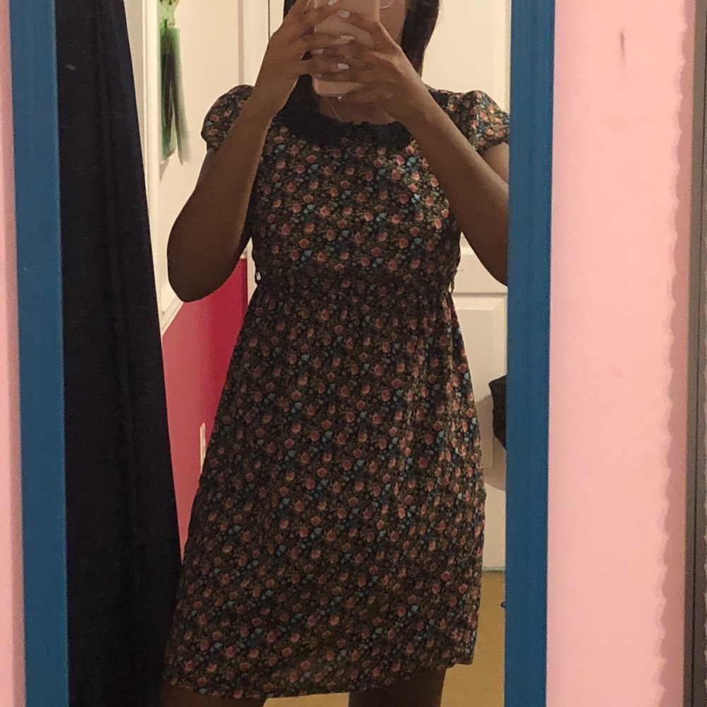 Vintage floral dress